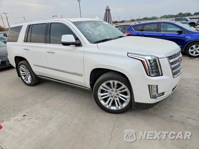 Czwarte zdjęcie samochodu z boku: 2018 CADILLAC ESCALADE PREMIUM LUXURY VIN:1GYS4CKJ3JR209535 - miniatura