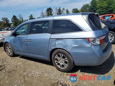 Drugie zdjęcie samochodu z przodu: 2013 HONDA ODYSSEY EXL VIN:5FNRL5H62DB059160 - miniatura
