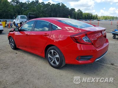 Drugie zdjęcie samochodu z przodu: 2020 HONDA CIVIC LX VIN:2HGFC2F67LH569308 - miniatura