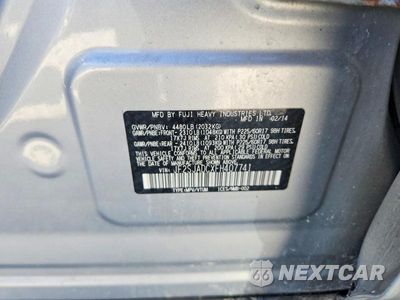Zdjęcie 13 z 13 samochodu: 2015 SUBARU FORESTER 2.5I PREMIUM VIN:JF2SJADCXFH407741 - miniatura