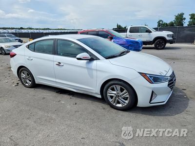 Czwarte zdjęcie samochodu z boku: 2020 HYUNDAI ELANTRA SEL VIN:5NPD84LF4LH577820 - miniatura