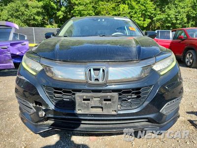 Piąte zdjęcie samochodu w środku: 2019 HONDA HR-V TOURING VIN:3CZRU6H96KM715151 - miniatura
