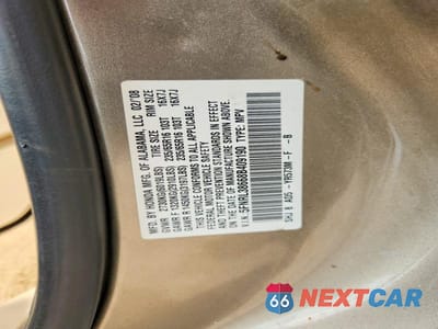 Zdjęcie 12 z 12 samochodu: 2008 HONDA ODYSSEY EXL VIN:5FNRL38668B409190 - miniatura