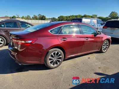 Trzecie zdjęcie samochodu z tyłu: 2017 TOYOTA AVALON XLE PREMIUM VIN:4T1BK1EB5HU254032 - miniatura