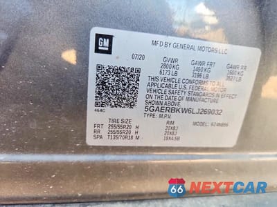 Zdjęcie 13 z 13 samochodu: 2020 BUICK ENCLAVE ESSENCE VIN:5GAERBKW6LJ269032 - miniatura