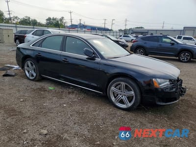 Czwarte zdjęcie samochodu z boku: 2011 AUDI A8 QUATTRO VIN:WAUAVAFD3BN014645 - miniatura