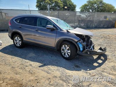 Czwarte zdjęcie samochodu z boku: 2014 HONDA CR-V EXL VIN:2HKRM4H7XEH641798 - miniatura