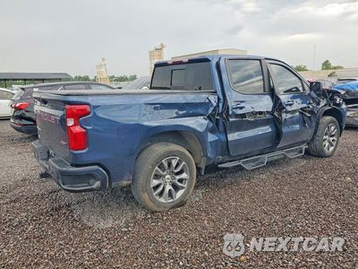 Trzecie zdjęcie samochodu z tyłu: 2021 CHEVROLET SILVERADO K1500 RST VIN:1GCUYEED0MZ152221 - miniatura