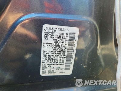 Zdjęcie 13 z 13 samochodu: 2015 NISSAN ROGUE SELECT S VIN:JN8AS5MT3FW664917 - miniatura