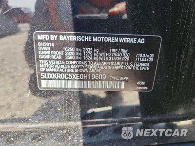 Zdjęcie 12 z 12 samochodu: 2014 BMW X5 XDRIVE35I VIN:5UXKR0C5XE0H19609 - miniatura