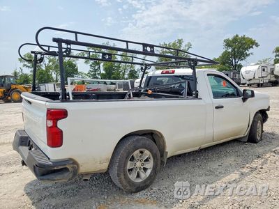 Trzecie zdjęcie samochodu z tyłu: 2021 CHEVROLET SILVERADO C1500 VIN:3GCNWAEK9MG298442 - miniatura