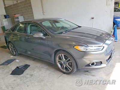 Czwarte zdjęcie samochodu z boku: 2016 FORD FUSION TITANIUM VIN:3FA6P0D94GR192537 - miniatura