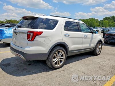 Trzecie zdjęcie samochodu z tyłu: 2017 FORD EXPLORER LIMITED VIN:1FM5K8F80HGA15317 - miniatura