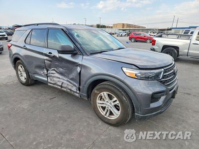Czwarte zdjęcie samochodu z boku: 2022 FORD EXPLORER XLT VIN:1FMSK7DH6NGA06701 - miniatura
