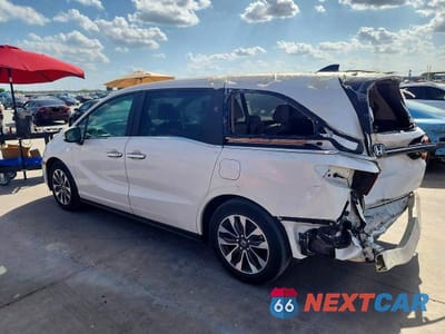 Drugie zdjęcie samochodu z przodu: 2024 HONDA ODYSSEY EXL VIN:5FNRL6H62RB005838 - miniatura