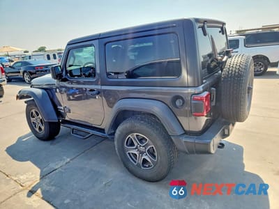 Drugie zdjęcie samochodu z przodu: 2018 JEEP WRANGLER SPORT VIN:1C4GJXAGXJW161356 - miniatura