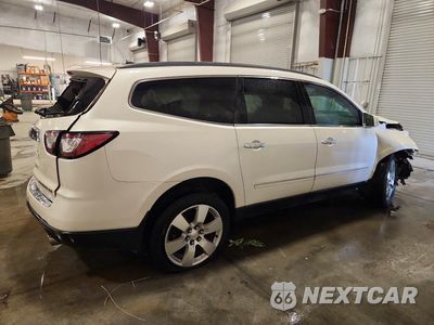 Trzecie zdjęcie samochodu z tyłu: 2015 CHEVROLET TRAVERSE LTZ VIN:1GNKVJKD6FJ211472 - miniatura