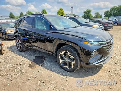 Czwarte zdjęcie samochodu z boku: 2024 HYUNDAI TUCSON LIMITED VIN:5NMJECDE2RH406291 - miniatura