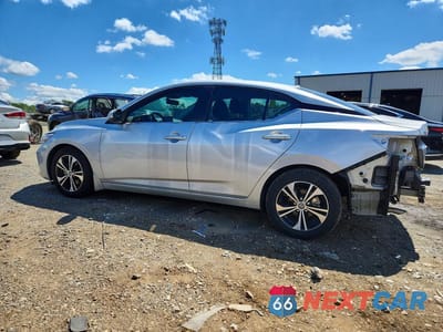 Drugie zdjęcie samochodu z przodu: 2022 NISSAN SENTRA SV VIN:3N1AB8CV3NY299651 - miniatura