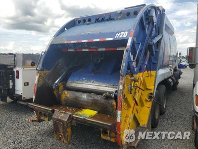 Trzecie zdjęcie samochodu z tyłu: 2007 MACK MR600 REFUSE TRUCK VIN:1M2K189C67M038347 - miniatura