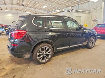 Trzecie zdjęcie samochodu z tyłu: 2015 BMW X3 XDRIVE28I VIN:5UXWX9C57F0D49524 - miniatura