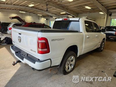 Trzecie zdjęcie samochodu z tyłu: 2021 RAM 1500 BIG HORN/LONE STAR VIN:1C6SRFFT5MN745491 - miniatura