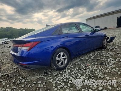 Trzecie zdjęcie samochodu z tyłu: 2021 HYUNDAI ELANTRA SE VIN:5NPLL4AG2MH041147 - miniatura
