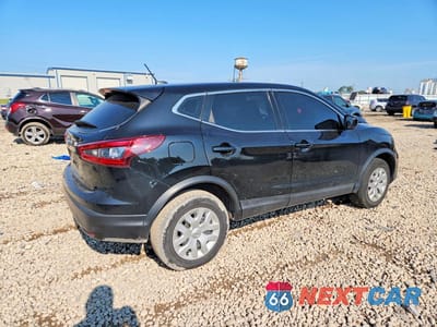 Trzecie zdjęcie samochodu z tyłu: 2020 NISSAN ROGUE SPORT S VIN:JN1BJ1CV3LW267995 - miniatura