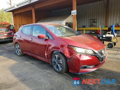 Czwarte zdjęcie samochodu z boku: 2022 NISSAN LEAF SL PLUS VIN:1N4BZ1DV7NC550270 - miniatura
