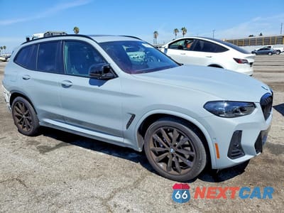 Czwarte zdjęcie samochodu z boku: 2023 BMW X3 M40I VIN:5UX83DP03P9R72994 - miniatura