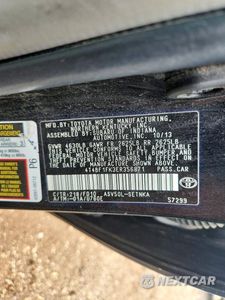 Zdjęcie 12 z 12 samochodu: 2014 TOYOTA CAMRY LE VIN:4T4BF1FK3ER356871 - miniatura