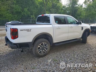 Trzecie zdjęcie samochodu z tyłu: 2024 FORD RANGER LARIAT VIN:1FTER4KH4RLE27232 - miniatura