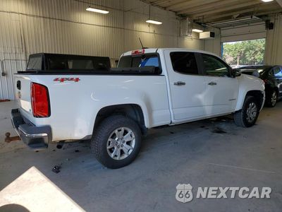 Trzecie zdjęcie samochodu z tyłu: 2016 CHEVROLET COLORADO LT VIN:1GCGTCE33G1355453 - miniatura