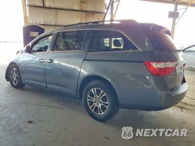 Drugie zdjęcie samochodu z przodu: 2011 HONDA ODYSSEY EX VIN:5FNRL5H45BB051937 - miniatura