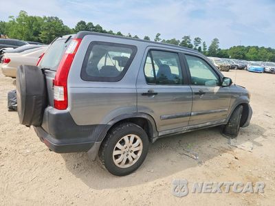 Trzecie zdjęcie samochodu z tyłu: 2006 HONDA CR-V LX VIN:SHSRD78586U402324 - miniatura