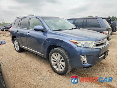 Czwarte zdjęcie samochodu z boku: 2013 TOYOTA HIGHLANDER HYBRID LIMITED VIN:JTEDC3EH7D2011950 - miniatura