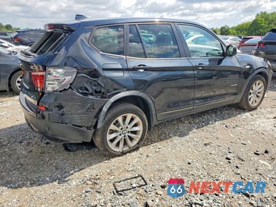Trzecie zdjęcie samochodu z tyłu: 2014 BMW X3 XDRIVE28I VIN:5UXWX9C51E0D14055 - miniatura