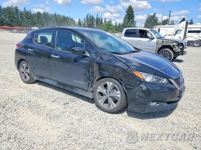 Czwarte zdjęcie samochodu z boku: 2019 NISSAN LEAF SV VIN:1N4AZ1CP6KC316387 - miniatura
