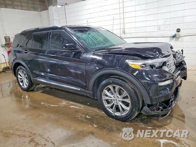 Czwarte zdjęcie samochodu z boku: 2020 FORD EXPLORER LIMITED VIN:1FMSK8FH6LGB77044 - miniatura
