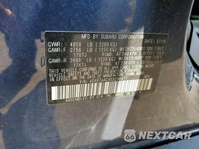 Zdjęcie 14 z 14 samochodu: 2025 SUBARU OUTBACK VIN:4S4BTAACXS3298617 - miniatura