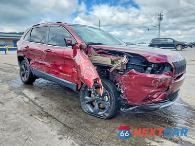 Czwarte zdjęcie samochodu z boku: 2020 JEEP CHEROKEE LIMITED VIN:1C4PJLDB5LD581470 - miniatura