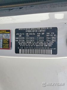 Zdjęcie 13 z 13 samochodu: 2013 HYUNDAI SANTA FE SPORT 2.0T VIN:5XYZU3LA3DG086938 - miniatura