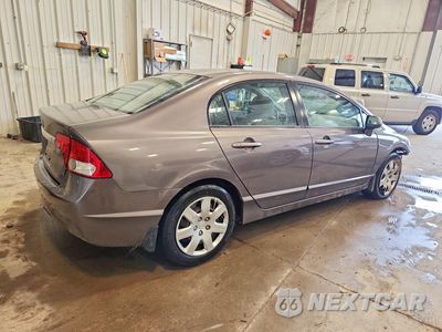 Trzecie zdjęcie samochodu z tyłu: 2010 HONDA CIVIC LX VIN:2HGFA1F52AH560097 - miniatura