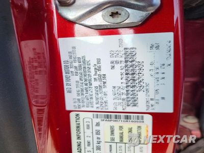 Zdjęcie 12 z 12 samochodu: 2016 FORD FUSION SE HYBRID VIN:3FA6P0H71GR160508 - miniatura
