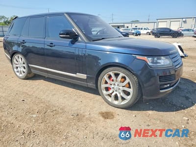 Czwarte zdjęcie samochodu z boku: 2016 LAND ROVER RANGE ROVER HSE VIN:SALGS2PF7GA285582 - miniatura