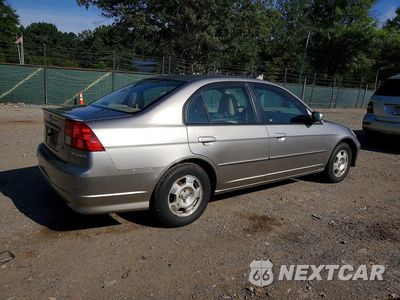 Trzecie zdjęcie samochodu z tyłu: 2004 HONDA CIVIC HYBRID VIN:JHMES96674S010128 - miniatura