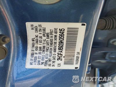 Zdjęcie 12 z 12 samochodu: 2009 HONDA CIVIC EXL VIN:2HGFA16929H356415 - miniatura