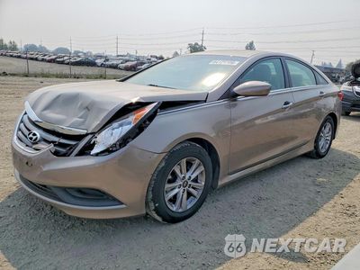 2014 HYUNDAI SONATA GLS 5NPEB4AC4EH902614 - główne zdjęcie licytacji z USA - miniatura