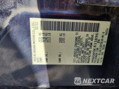 Zdjęcie 12 z 12 samochodu: 2011 NISSAN MAXIMA 3.5 S VIN:1N4AA5AP2BC833896 - miniatura