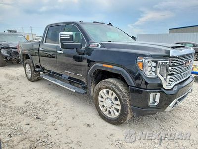 Czwarte zdjęcie samochodu z boku: 2022 GMC SIERRA K2500 DENALI VIN:1GT49REY5NF196807 - miniatura
